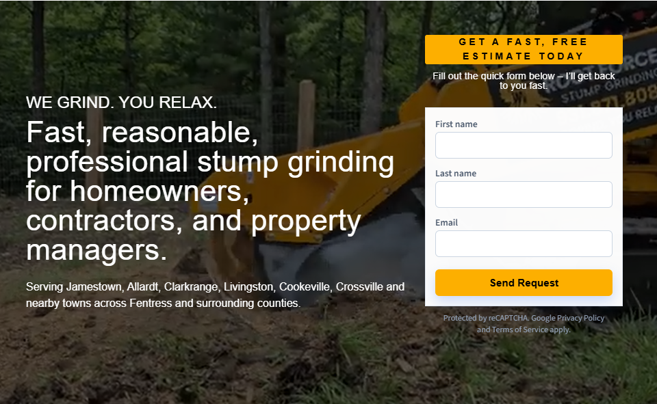 Embeddable lead form settings in Tree Service Software showing website lead alerts.